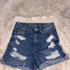 American Eagle Curvy Jean Shorts